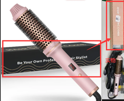 2-in-1 Thermal Brush for Volume and Curls (Single Unit)