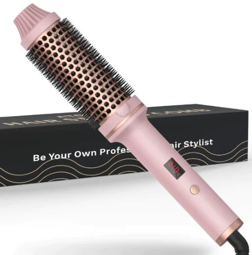 2-in-1 Thermal Brush for Volume and Curls (Single Unit)