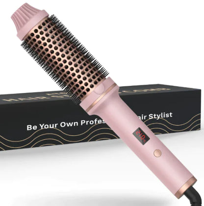 2-in-1 Thermal Brush for Volume and Curls (Single Unit)